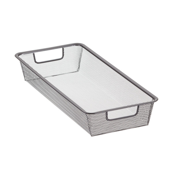 Elfa Classic Extra-Narrow Mesh 1-Runner - Graphite