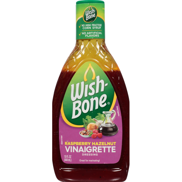 WishBone ® Raspberry Hazelnut Vinaigrette Dressing (444 ml) from