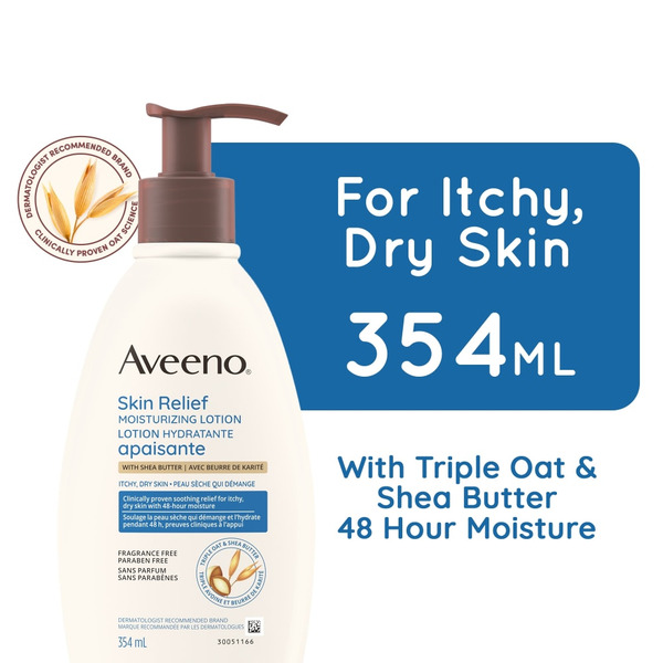 Aveeno Skin Relief Moisturizing Lotion Fragrance Free Same-Day