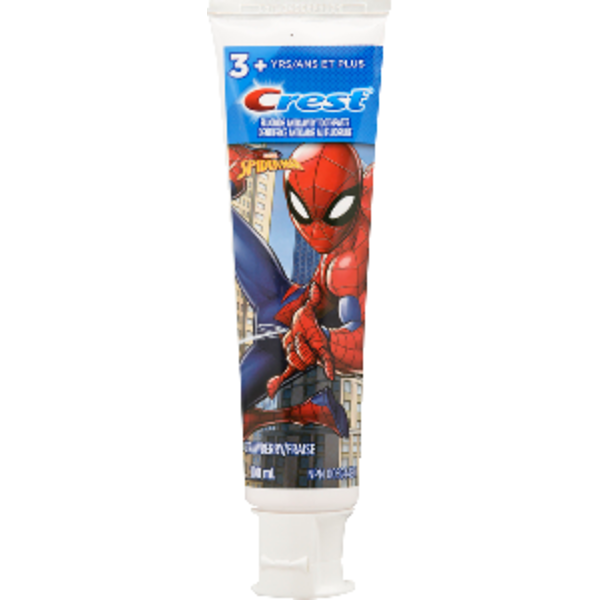 Crest Kid's Toothpaste, Featuring Marvel's Spiderman, Strawberry ...