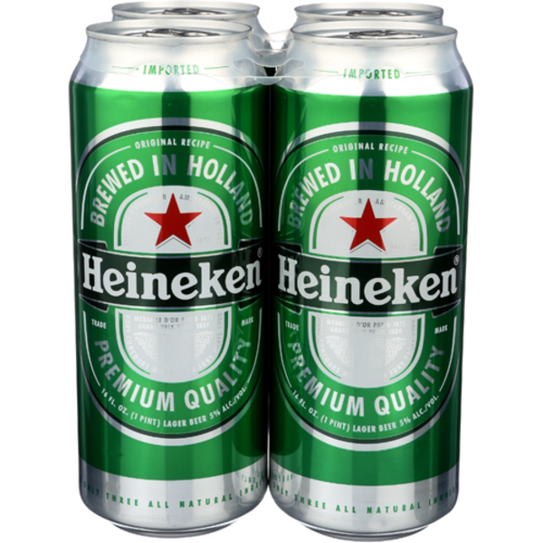 Heineken 4 Pack Cans