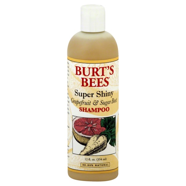 Burt's Bees Shampoo, Super Shiny, Grapefruit & Sugar Beet (12 oz