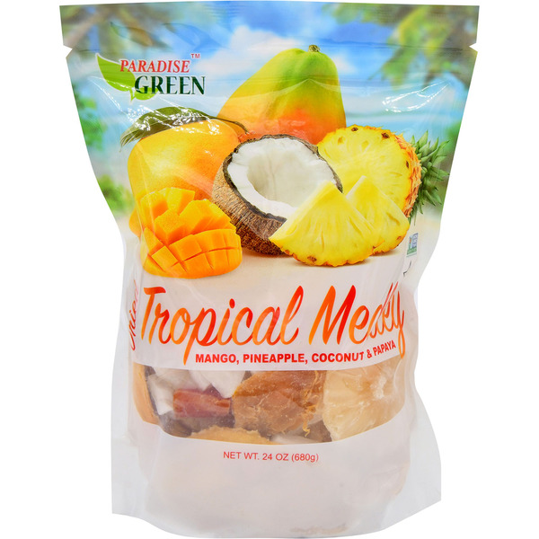 Paradise Green Dried Tropical Fruit Medley