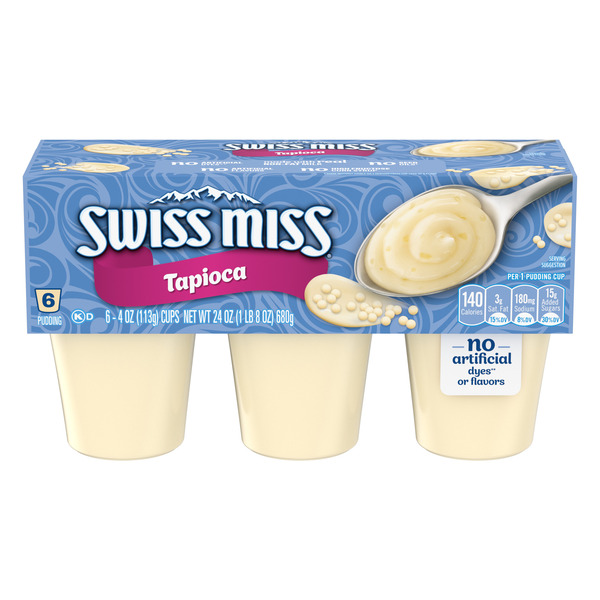 MILK コロンビーヌTOPS Swiss Miss Tapioca Pudding Same-Day Delivery or Pickup | Coborn's