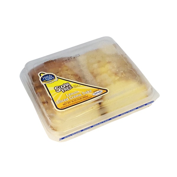 Hill & Valley Sugar Free Sliced Lemon Creme Cake from Publix Instacart