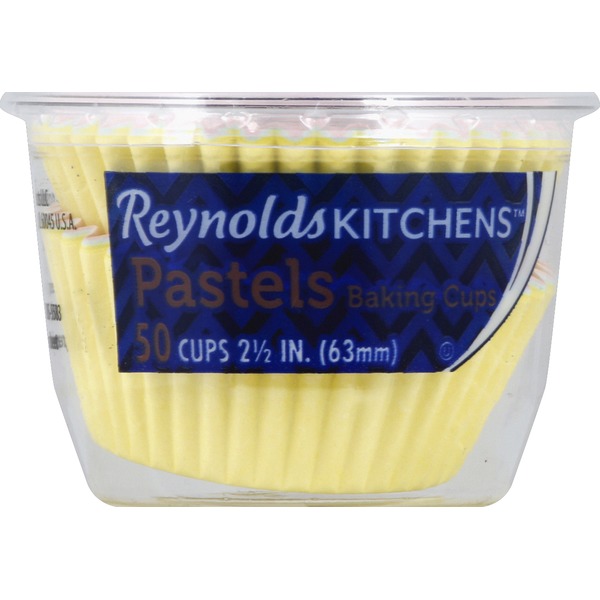 Reynolds Baking Cups, Pastels, 2-1/2 Inches