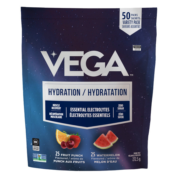 Vega Hydration Electrolyte Drink Mix Variety Pack