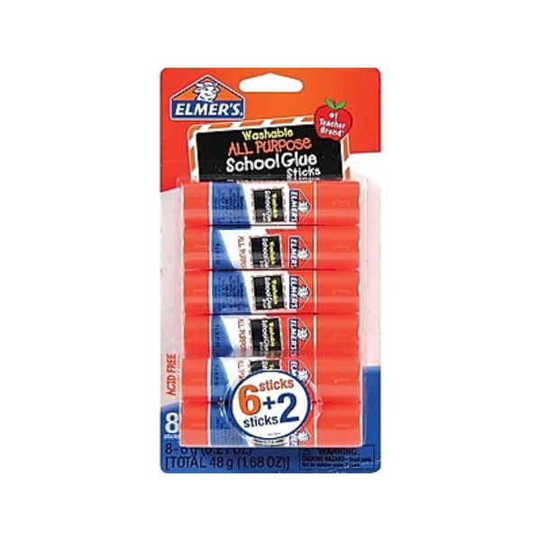 Elmer's E5003/E5004 All Purpose School Permanent Glue Sticks