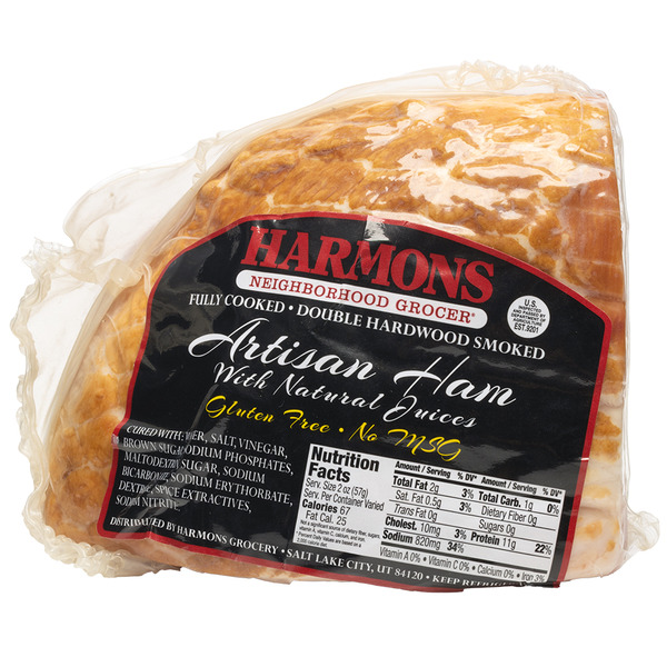 Harmons Artisan Ham, 1 ea. Same-Day Delivery or Pickup | Harmons