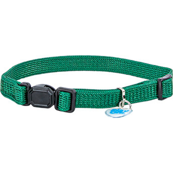 Play On Basic Cat Collar - Dark Green