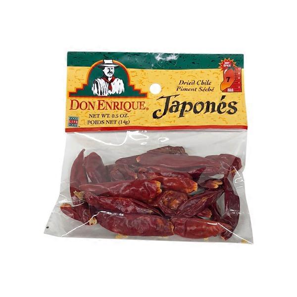 チリペッパー DON ENRIQUE Dried Japones Chile Pepper Same-Day Delivery or Pickup