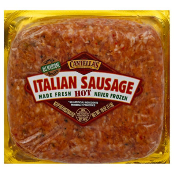 Papa Cantella’s Italian Sausage, Hot