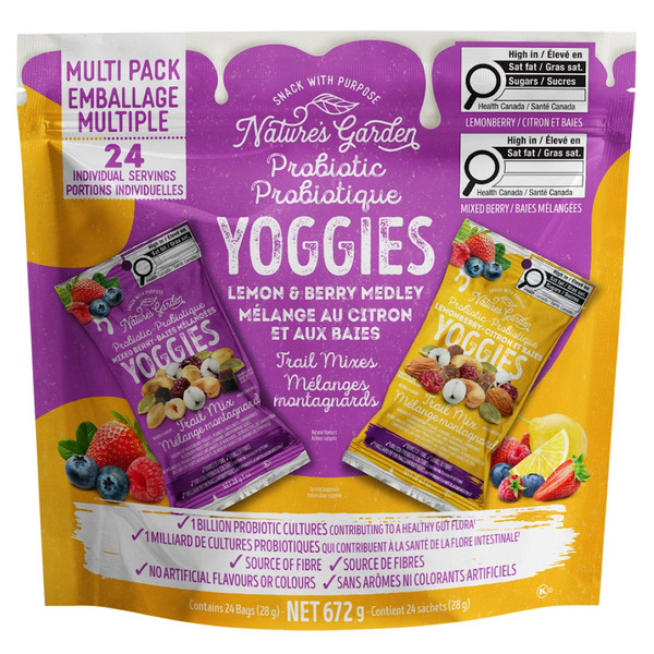 Nature's Garden Probiotic Yoggies Trail Mix Variety Pack Same-Day ...