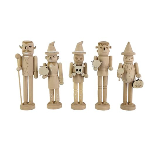 Make Market Spooky Icons DIY Wood Nutcracker Set