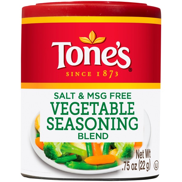 Tone's Salt & MSG Free Vegetable Seasoning (0.75 oz) Instacart