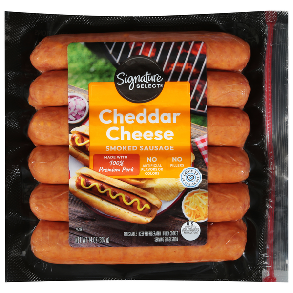 Signature SELECT Sausage, Smoked, Cheddar Cheese