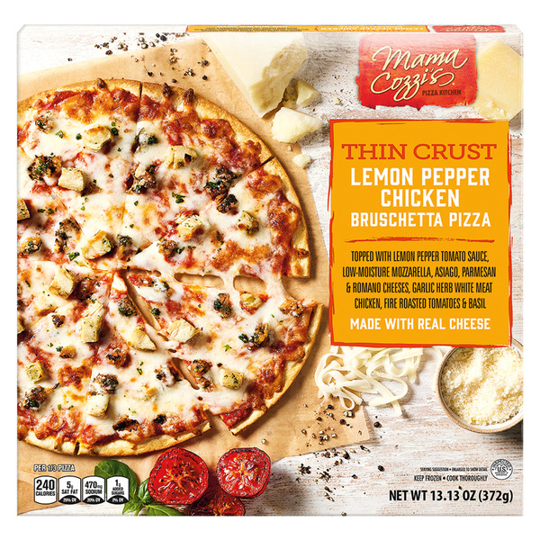 Mama Cozzis Pizza Kitchen Lemon Pepper Chicken Bruschetta Pizza