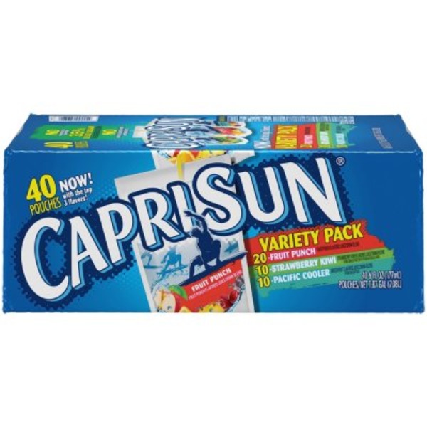 Capri Sun Splash Cooler, Mountain Cooler, Pacific Cooler, And Coastal