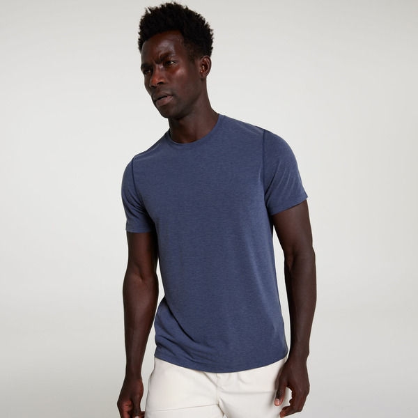 VRST Men's Icon Short Sleeve Tee - Dark Navy Heather