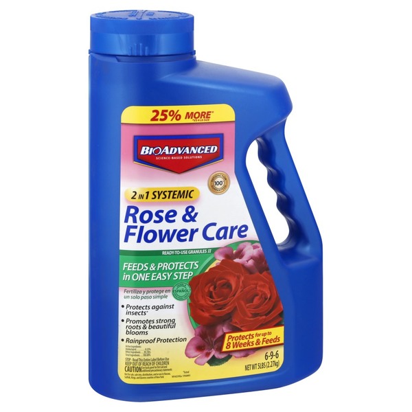Bioadvanced Rose & Flower Care, 2 In 1 Systemic (5 lb) Instacart