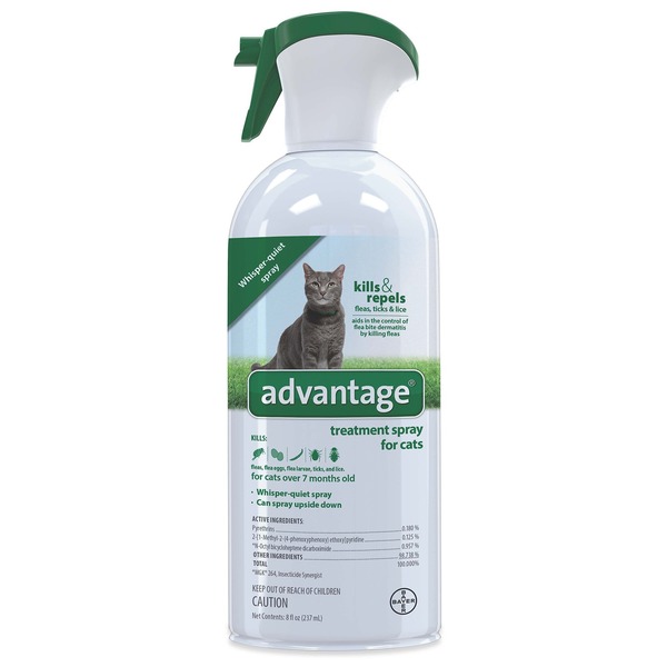 advantage treatment spray for cats
