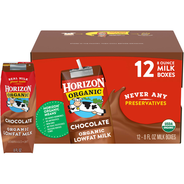 Horizon Organic Lowfat Chocolate Milk Same-Day Delivery or Pickup