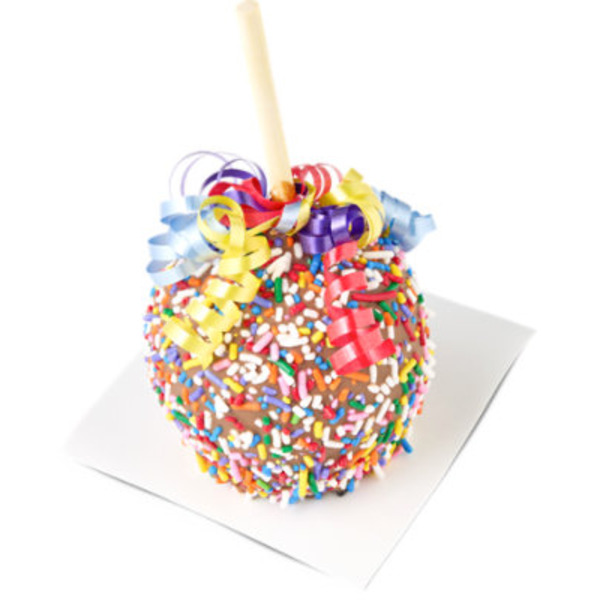 Caramel Apple With Sprinkles