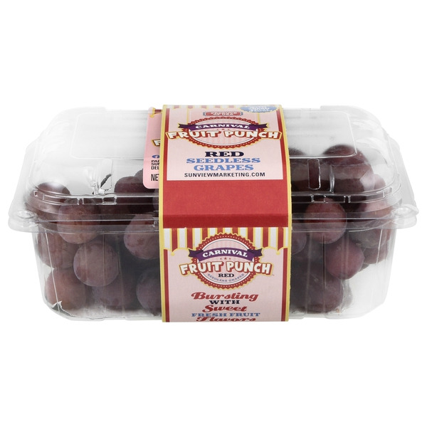 Carnival Grapes, Fruit Punch, Red, Seedless Same-Day Delivery or