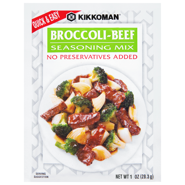 Kikkoman Broccoli Beef Stir Fry Seasoning Mix