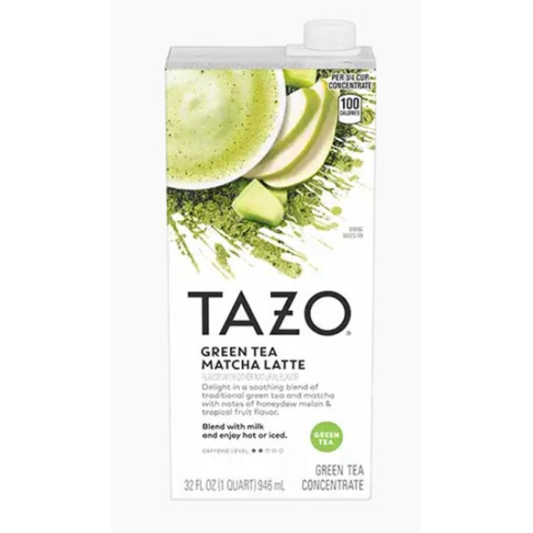 TAZO MATCHA LATTE 32Z