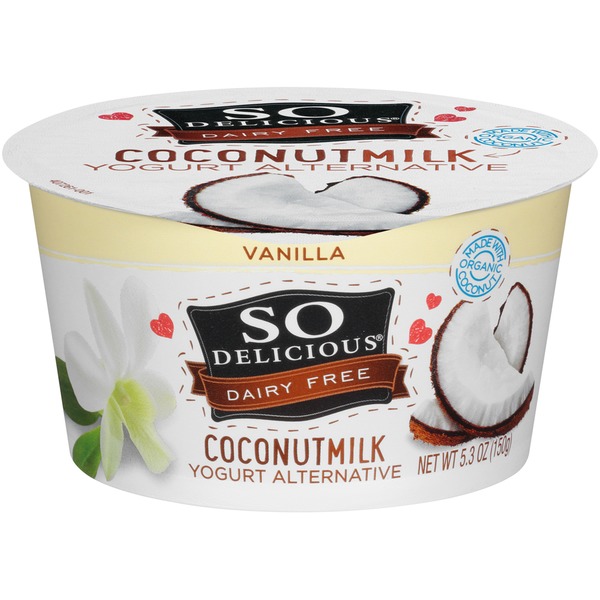 So Delicious Dairy Free Coconut Milk Vanilla So Delicious Dairy Free