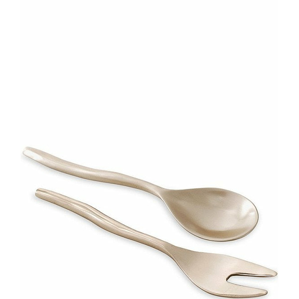 Beatriz Ball Sierra Modern Maia Salad Servers Gold