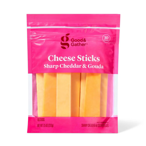 Good & Gather Sharp Cheddar & Gouda Cheeses Sticks