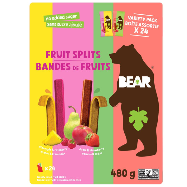 BEAR Fruit Splits Variety Pack