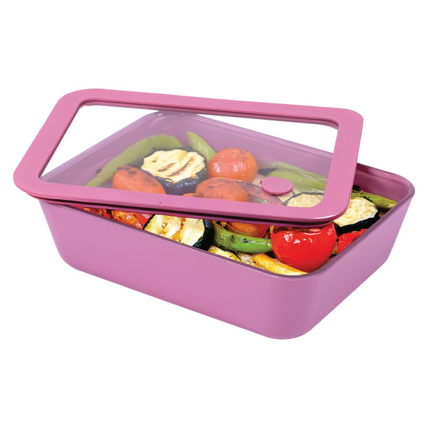 Crofton Ceramic Food Containers, Rectangle PNK Same-Day Delivery