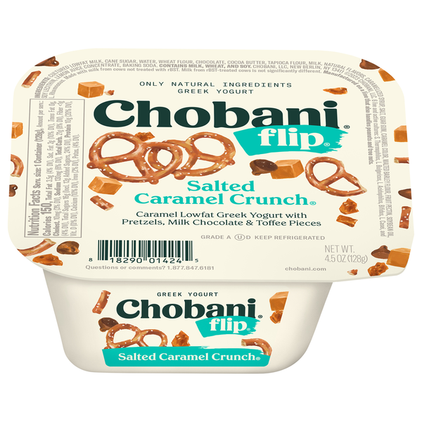 Chobani Yogurt, Greek, Salted Caramel Crunch