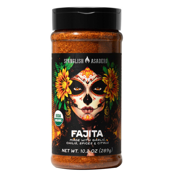 Spanglish Asadero Organic Fajita Seasoning, 10.2 oz