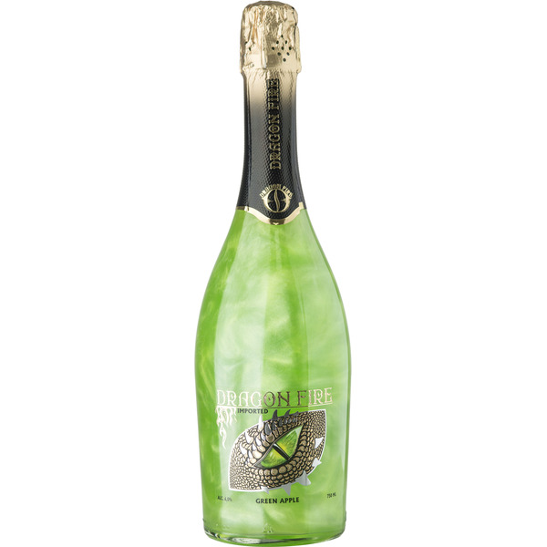 Dragon Fire Green Apple Sparkling Wine Same-Day Delivery | Binny's