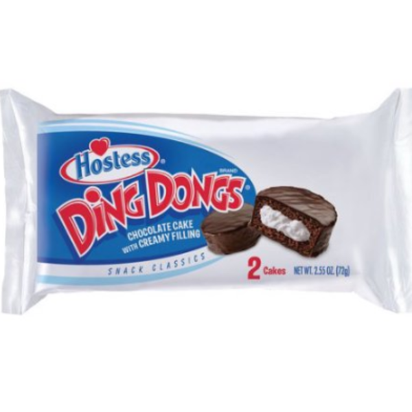 Hostess - Chocolate Ding Dong - 2.55 Oz 6 PK