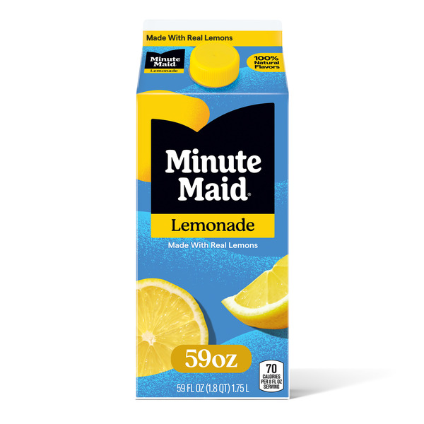 Minute Maid Lemonade Carton