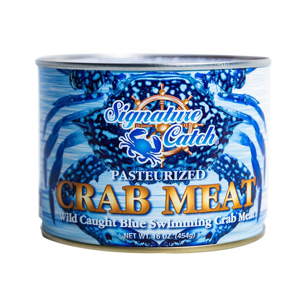 Pasteurized Blue Swimming Crab Claw Meat - 1 lb