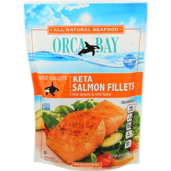 Orca Bay Wild Keta Salmon Fillets Same-Day Delivery or Pickup