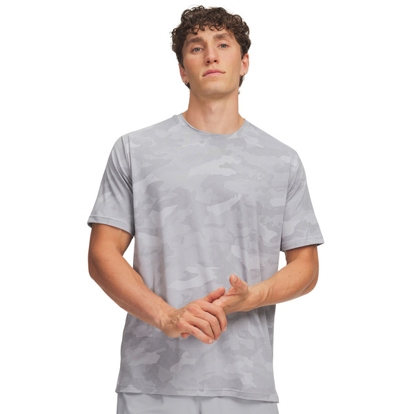 Under Armour Men's Vanish Energy Printed Short Sleeve, L - Mod Gray/Mod Gray