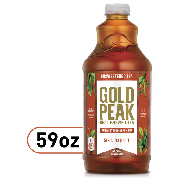 Gold Peak Unsweetened Iced Tea Bottle