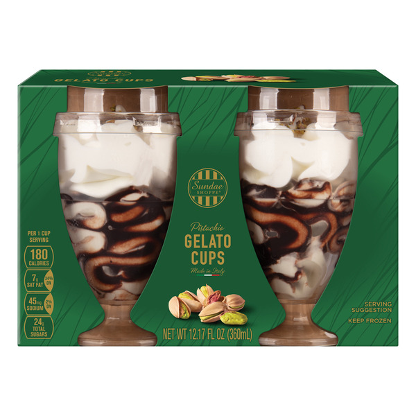 Sundae Shoppe Pistachio Italian IC Cups Same-Day Delivery or