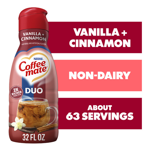 Coffee mate Cinnamon Vanilla Creme Flavored Coffee Creamer Same