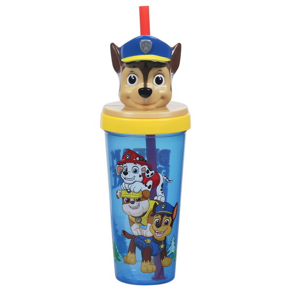 Zak! Tumbler, Paw Patrol Chase, Super Slipper, 18 Ounce Same-Day