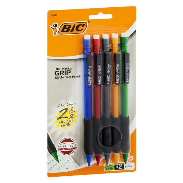 BiC Bic Matic Grip Mechanical Pencil 5 CT (5 ct) Instacart