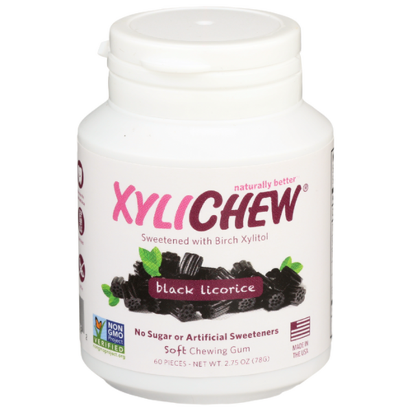 Xylichew Black Licorice Gum Same-Day Delivery or Pickup | Sprouts