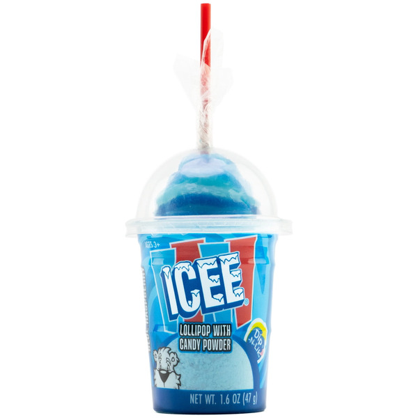 Walmart ICEE Blue Raspberry Lollipop With Candy Powder Same-Day ...